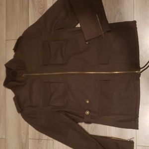 Twentyone men Los Angeles army green wool coat.